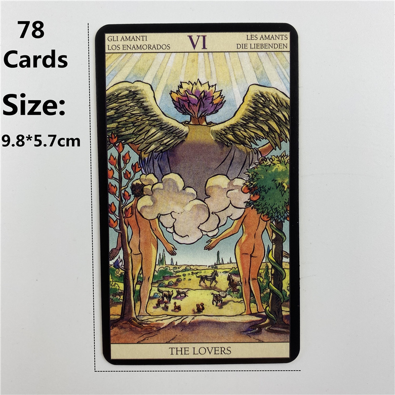 Metal Kutu Yaldızlı Baskı Geri - Tarot Deck With Guidebook incelemesi ve fiyatı