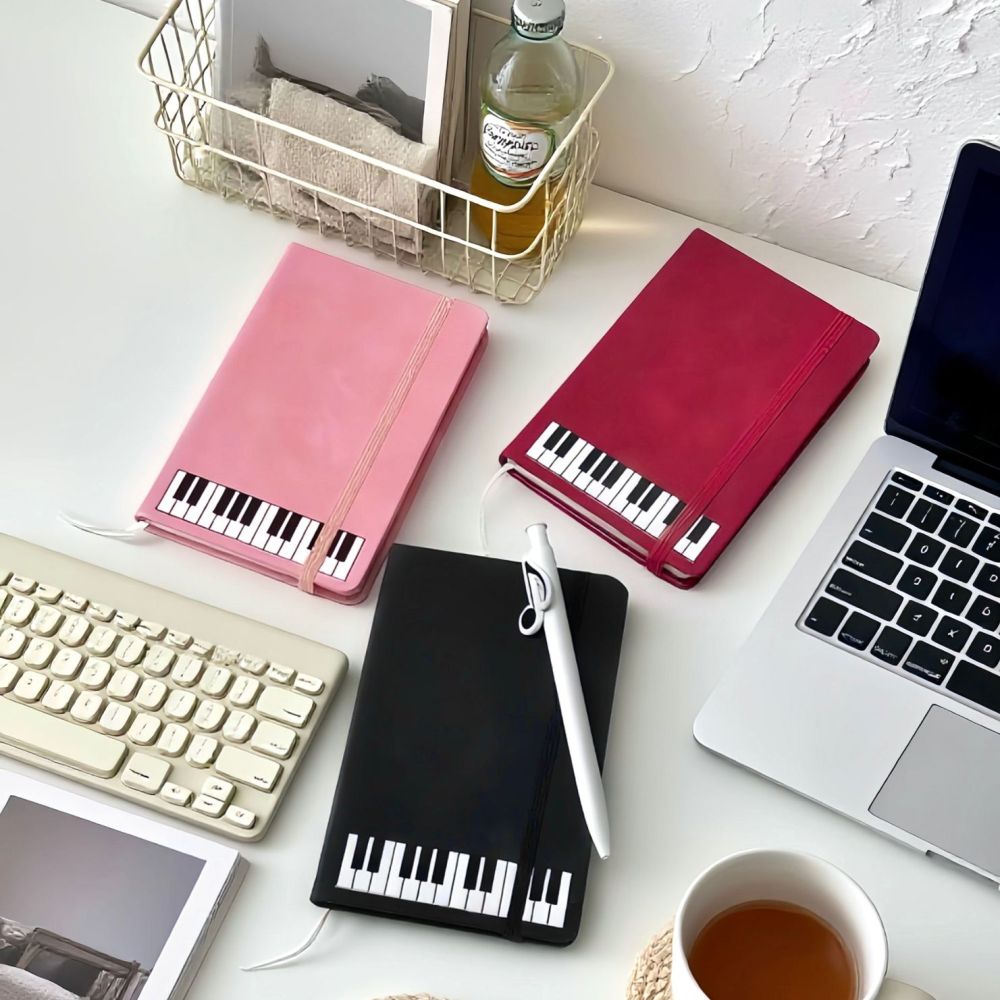 Müzik Temalı Defter Piyano Sti - Blank Sheet Music Notebook incelemesi ve fiyatı
