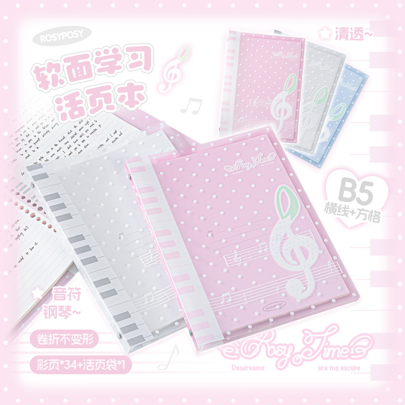 Rosyposy Melody Gevşek Yaprakl - Blank Sheet Music Notebook incelemesi ve fiyatı