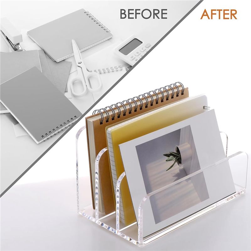 Voltvibe-3 Bölümlü Şeffaf Akri - Clear Acrylic Book Stand Holder incelemesi ve fiyatı